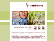 Tablet Screenshot of familytreecareservices.com